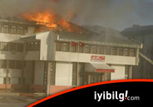 Tunceli'deki yangına 8 gözaltı