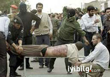 İran'da kırbaç vahşeti