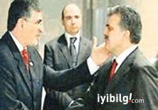 AKP'li vekil Gül'ün yanağını neden okşadı?