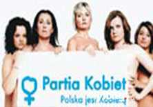 Polonya’da feminist partinin seçim afişi!  
