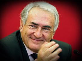 IMF'in yeni patronu Strauss-Kahn
