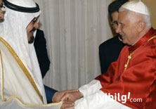 Papa, Kral Abdullah'la görüştü