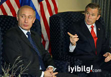 Bush ve Putin Annapolis'i görüştü