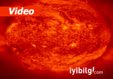 NASA'dan güneşin görünüşü / Video haber