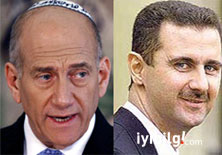 Olmert, Esad ile doğrudan görüşecek
