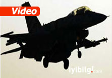 F-16'lar Kato'yu böyle bombaladı -Video