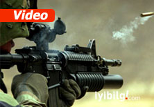 İsrail askeri böyle vurdu -Video

