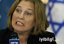 Livni'den Erdoğan'a  jet yanıt 
