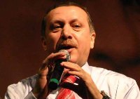 Erdoğan kiloya el attı