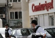 Cumhuriyet Gazetesi'nin bulunduğu sokak trafiğe kapatıldı