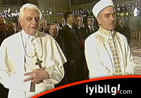 Papa duayı Sultanahmet'te etti!