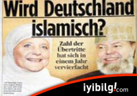 Başörtülü Merkel, sakallı Beck