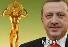 Altın heykel Erdoğan'ın