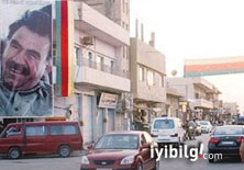 Suriye sınırında PKK bayrağı