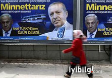 Ankara'daki afişler İsrail'i kızdırdı