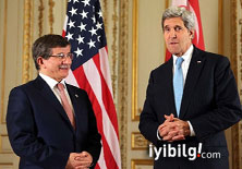 Davutoğlu ve Kerry ortak basın toplantısı yaptı