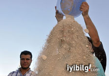 Gazze için ''bir kova kum kampanyası''