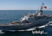 Türk savaş gemisi 'sondaj' takibinde