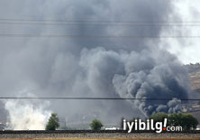 Kobani'den dumanlar yükseliyor
