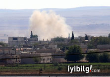 Kobani'den yine dumanlar yükseliyor