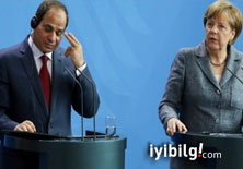 Sisi'ye bir soğuk duş da Merkel'den