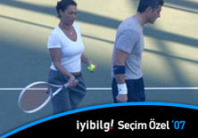 Hülya Avşar'la tenis oynayan Bakan sürüldü!