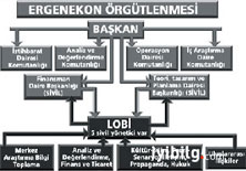 Ergenekon çetesinin yönetim şeması...
