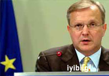 Rehn, bir çuval inciri berbat etti