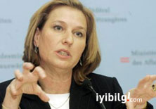 Aşırı dinciler Livni’ye taş koyuyor