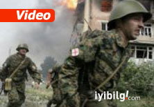 Savaş bölgesinden sıcak görünüler -Video
