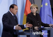 Berlusconi, Merkel ile saklambaç oynadı
