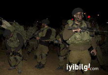 İsrail askerlerine toz kan