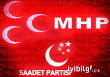 Ankara'da Saadet İstanbul'da MHP
