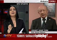NTV spikeri Sami Türk'ü şok etti 
