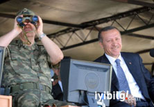 Erdoğan ve Başbuğ tatbikatta -foto galeri