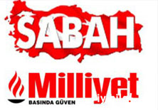Sabah'a Milliyet'ten cevap! 