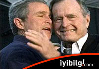 Baba Bush oğlu için ağladı!
