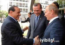 Erdoğan-Putin-Berlusconi zirvesi bugün

