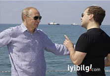 Putin-Medvedev 'aşkı' tam gaz!