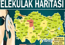 Türkiye'nin telekulak haritası