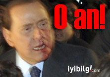 Berlusconi'ye Yumruklu Saldırı