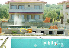 Kemal Bey'in havuzlu villası ortaya çıktı
