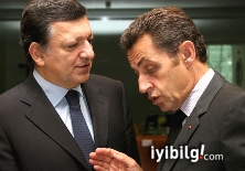 Sarkozy'le Barroso arasında şiddetli tartışma