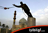Libya'dan Saddam Hüseyin heykeli
