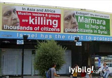 İsrail'de Erdoğan karşıtı reklam kampanyası