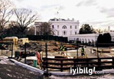 Beyaz Saray'da gizemli inşaat...