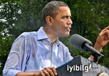 Obama'dan 'ıslak' konuşma