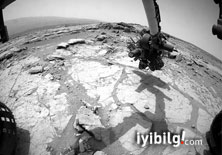 Mars'ta bir kaya daha deldi
