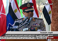 Sisi'nin çağrısı protesto edildi