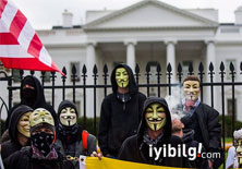 Washingtonda maskeli yürüyüş